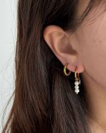 Martine Pearl Hoops - Image 2