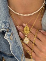 Markella Pearl Necklace - Image 3
