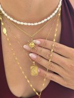 Markella Pearl Necklace - Image 3