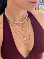 Markella Pearl Necklace - Image 2