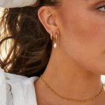 Marianna Pearl Hoops - Image 2
