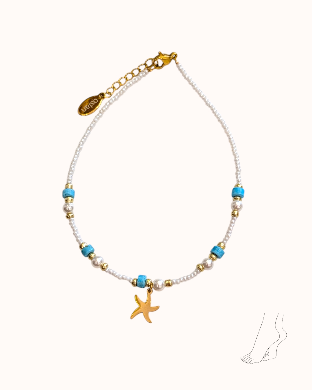 PXL_20260713_113526961-Photoroom Almyra Starfish Anklet - Image 1