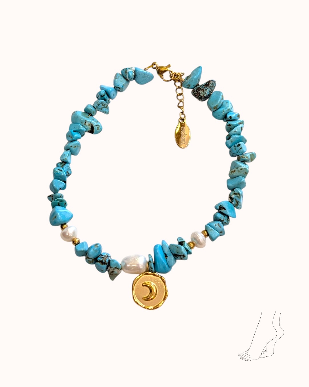 Photoroom-20260715_113237 Sea Blue Anklet - Image 1