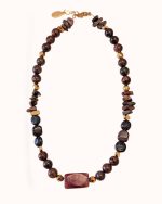 Carob Brown Semiprecious